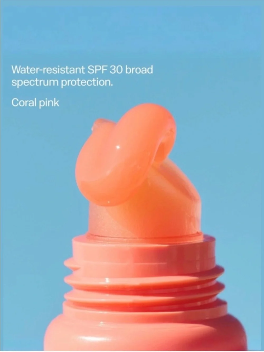 Sun Bum SPF 30 Tinted Lip Balm Sunset Cove Coconut NWT Vegan Coral